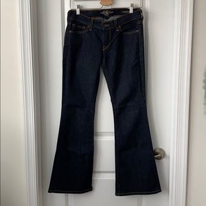 Lucky Brand Charlie Flare dark wash size 2 or 26